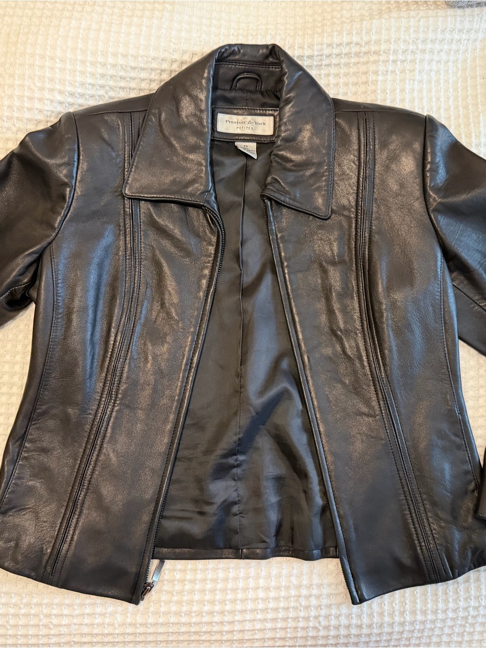 Women's Black Leather Jacket